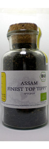 Assam Finest Top Tippy Bio im Korkenglas