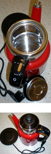 Wasserkocher, Teekanne und Thermoskanne in Einem