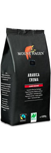 Bio Mount Hagen Röstkaffee Arabica Crema 1000g ganze Bohne